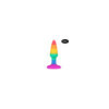 Plug anal multicouleur taille S 